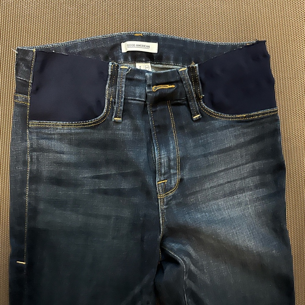 Good American maternity jeans